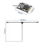 Originale BR3 Elrs 915MHz per traverse a lungo raggio strumento in plastica e metallo per accessori droni RC